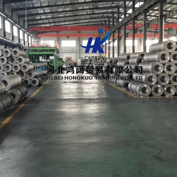HP Graphite Electrode for EAF Steel Production With Supporting Graphite Nipple Low Resistivity High Mechanical Strength photo-5
