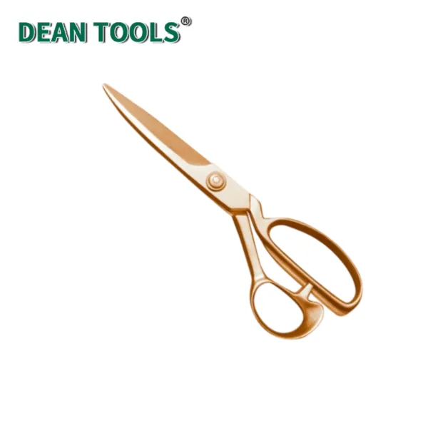 Non-Sparking Cutting Shears Aluminium Bronze Non Sparking Scissors Sharp Cutting Edge,Smooth Cutting Performance photo-2