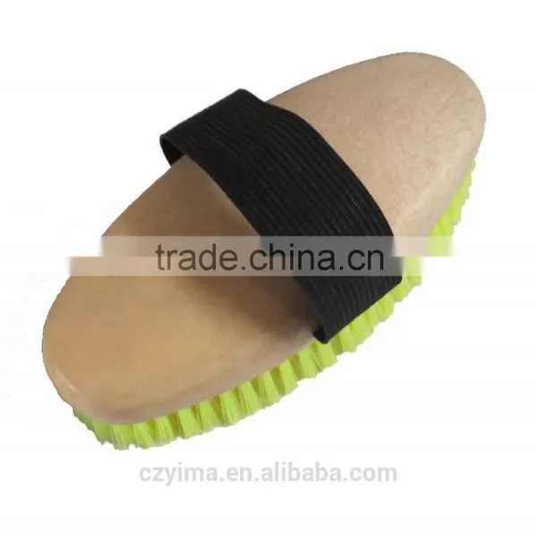 Plastic Horse Body Brush for Grooming photo-2