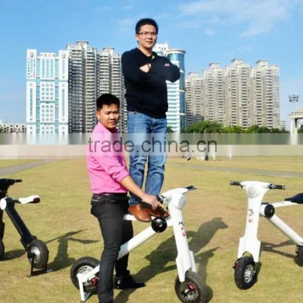 New Design E Scooter, 35-40km Range Per Charge Foldable Electric Bike With 350W Motor Power photo-4