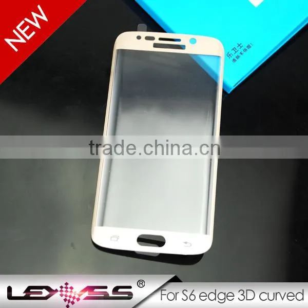 for Samsung Galaxy s6 Edge Full Cover 3D Curved Tempered Glass Screen Protector photo-2
