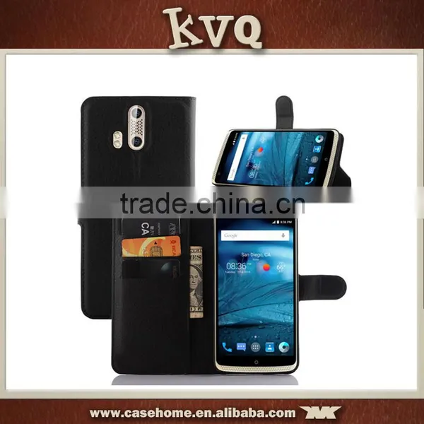 6Inch Wallet Leather Case Flip Cover for ZTE Pro photo-2