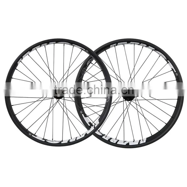 2016 China 26ER Thru Axle 90mm Clincher Tubeless Ready Carbon Fat Bike Wheels photo-2