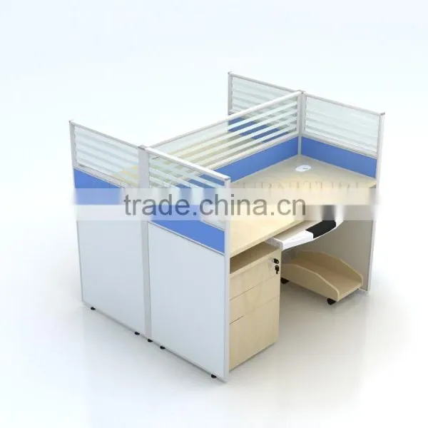 Modern Office Computer Workstation for 2 Person Desk (SZ-WSB331) photo-5