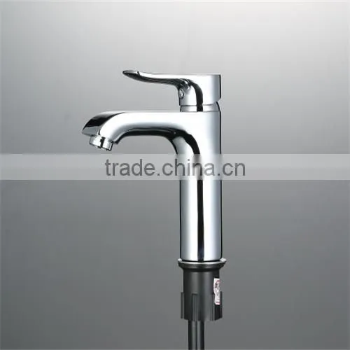 China Basin Mixer Single Lever Brass Faucet photo-6