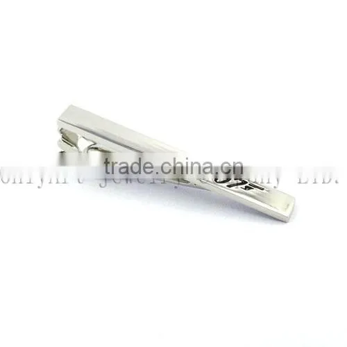 Best Choice Custom Simple Design Blank Elegant Metal Tie Bar Clip photo-2