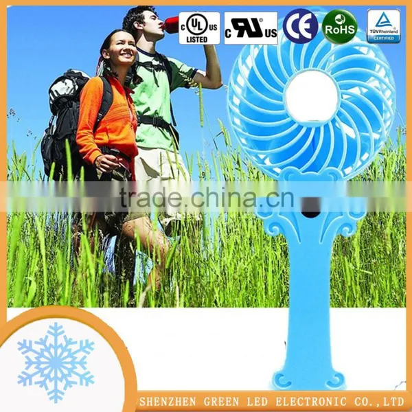 Funny Style Easy Carry Pocket Mini Powerful 3 Hight Speed Fan for Family Travelling photo-4