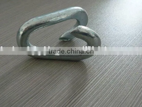 Galvanize Carabiner Wholesale Steel Electric Galvanized Repair Lap Link Zinc Plated Hardware Manufacture photo-5