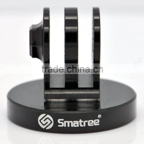Smatree Aluminum Tripod Mount Adapter for GoPro Hero4 HERO3+ HERO3/ 2 /1 Cameras -Threaded End(Black) photo-2