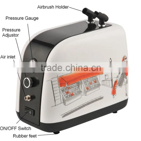 Haosheng HS-386k Popular Airbrush Compressor Kit photo-4