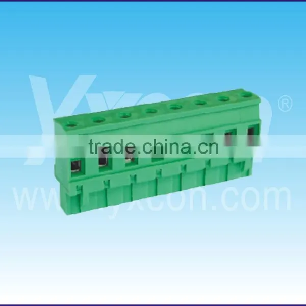 Dongguan Yxcon Big Factory Free Sample 7.62mm Pitch Pluggable Terminal Block photo-2