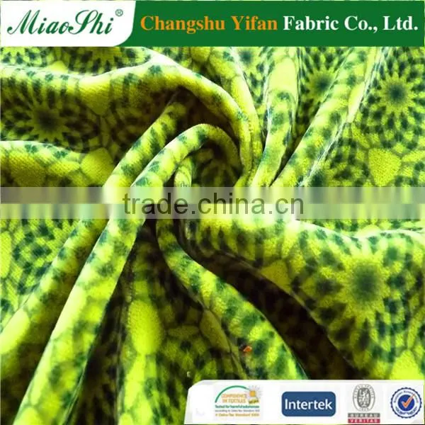 100% Polyester Woven Printed Fabric for Garment Cloth Dress