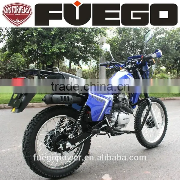 Enduro Motorbikes 200CC International 5 Gears Cargo Racks Review Mirrors Bumper Motorcycle photo-3