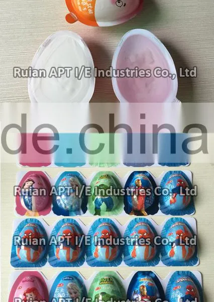 Complete Kinder Joy Egg With Toy Blister Packaging Machine for Cookies&Chocolate photo-4