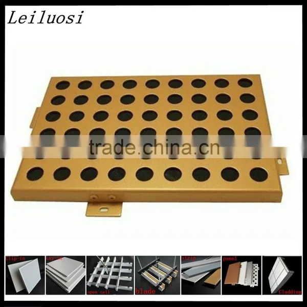 Smooth Aluminum Exterior Facade Panel