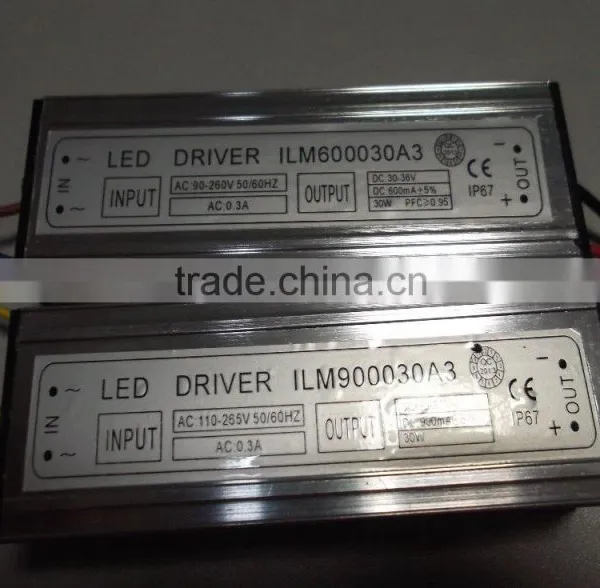 Hot Selling Waterproof Constant Current LED Driver 600mA 30W photo-4