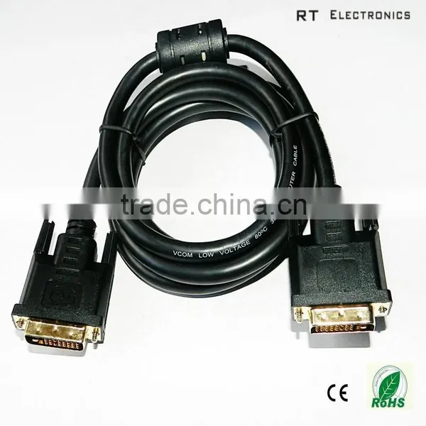 .cheap and High Quality Gold Plated DVI to DVI Cable photo-4