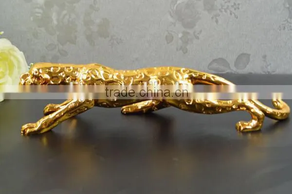 Resin Shell Leopard Sculpture Home Decor photo-5