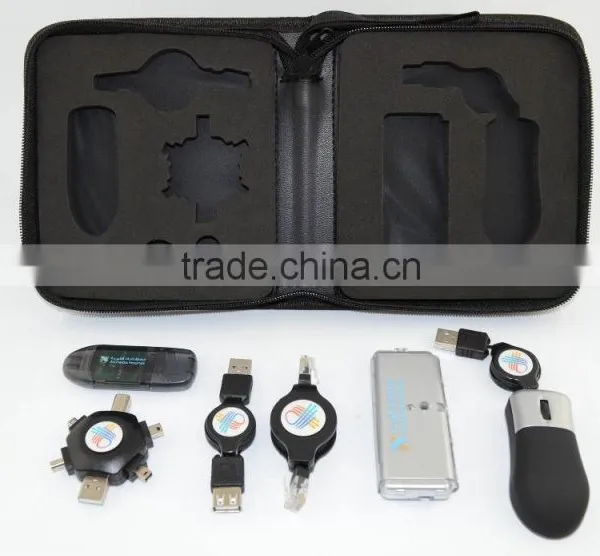 NEW COMPUTER NOTEBOOK TRAVEL KIT CARD READER USB MOUSE Computer Tool USB Kit photo-2