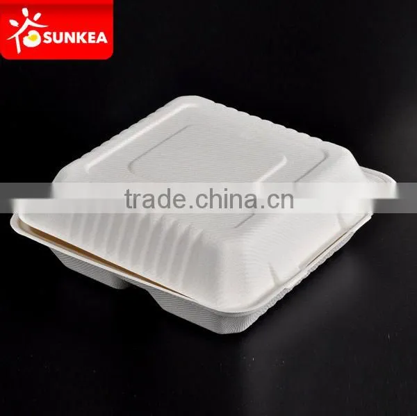 Eco-friendly Pulp Hamburger Box, Fast Food Box photo-5