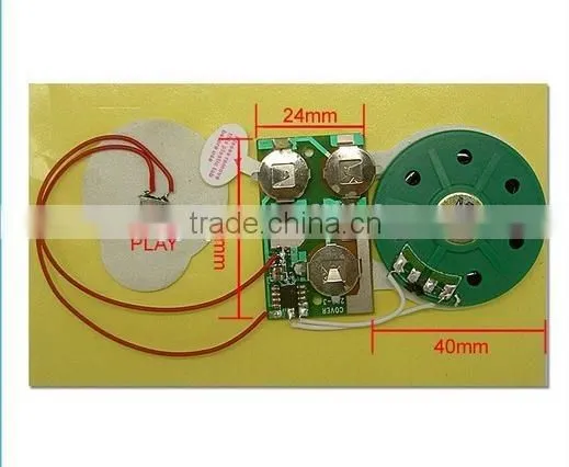 Custom Recordable Sound Module for Christmas Greeting Card, Recordable Greeting Card for Sound Module photo-4