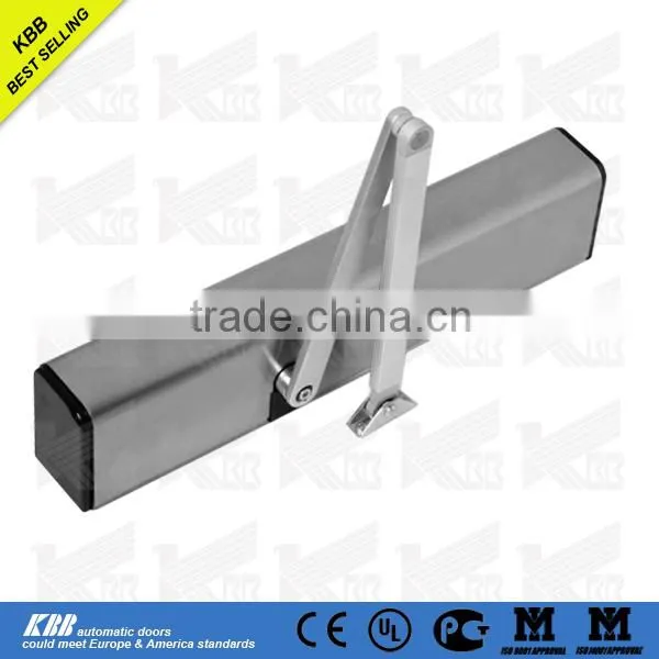 Aluminum Frame Glass Swing Door, Brushless Motor, Sensor photo-6