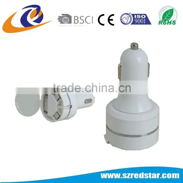 USB Adaptor Box Set 3 in 1 Charging Cable Car Charger photo-4