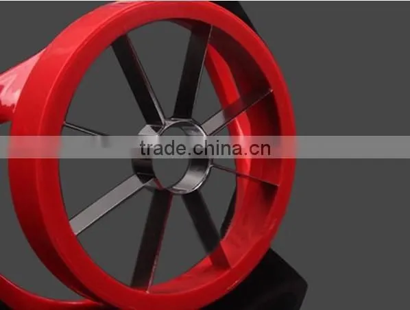 TPR Skidproof Handle Zinc Alloy Apple Slicer Food Slicer Blade photo-6