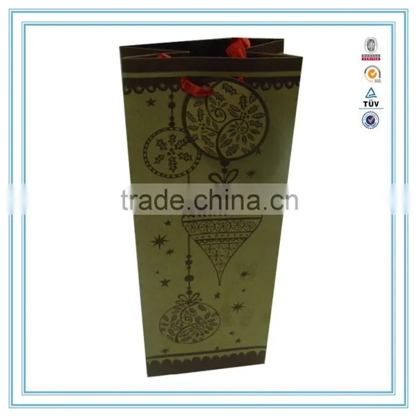 Custom Wine Paper Bag in Shopping Paper Bag