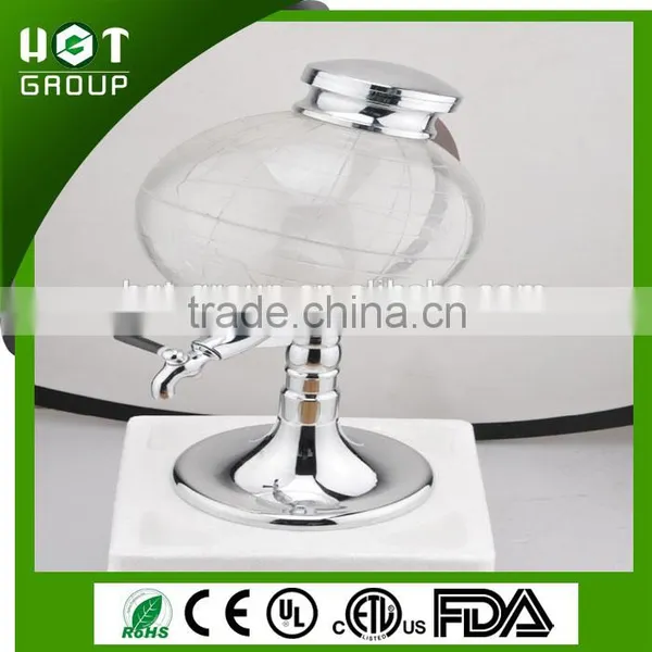 Advanced Technology High Quality Clear Glass Beverage Dispenser