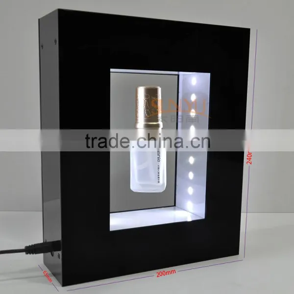 7*9 Inch Cube Shape Black Magnetic Levitation Display photo-6