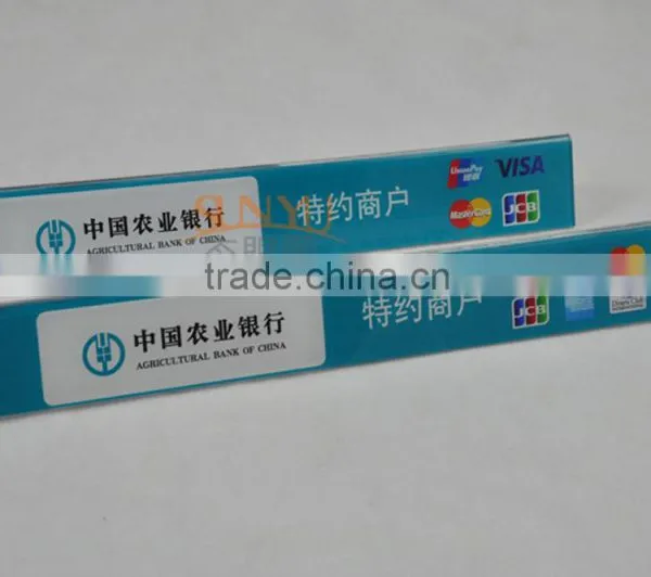 Fast Delivery Antique Unique Advertising Acrylic L Shape Sign Holders photo-3