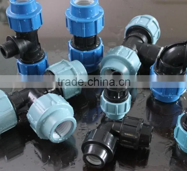 Standard Agricultural Irrigation Fittings Pp Threaded Fittings