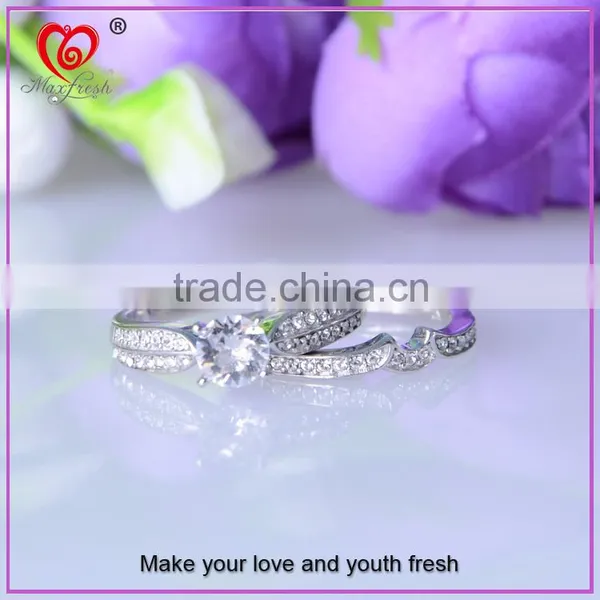 Newest Design Gold Butterfly Ring 22k Gold Engagement Ring Wedding Gift Circle Ring