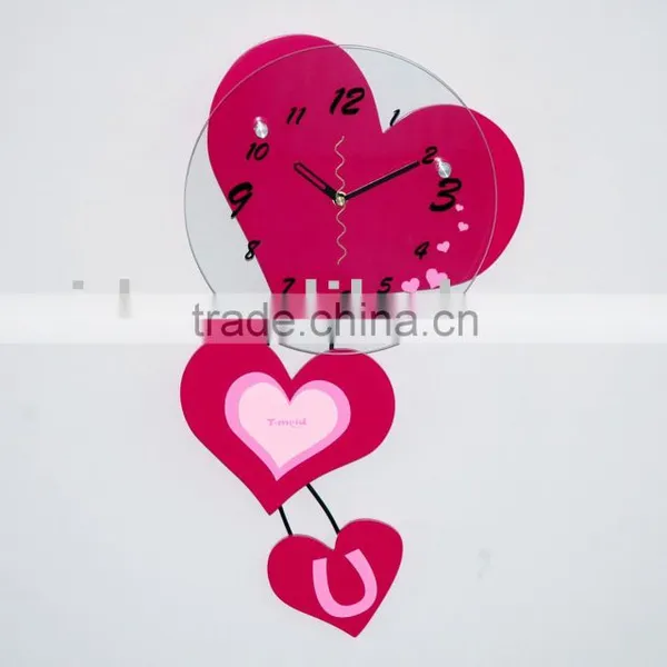 Clock(CE&RoHS;artistic Wall Clock; Fashion; Quartz)