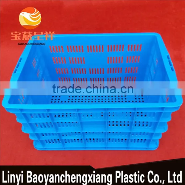 700x480x410mm Plastic Market Basket for Turnover Transportation