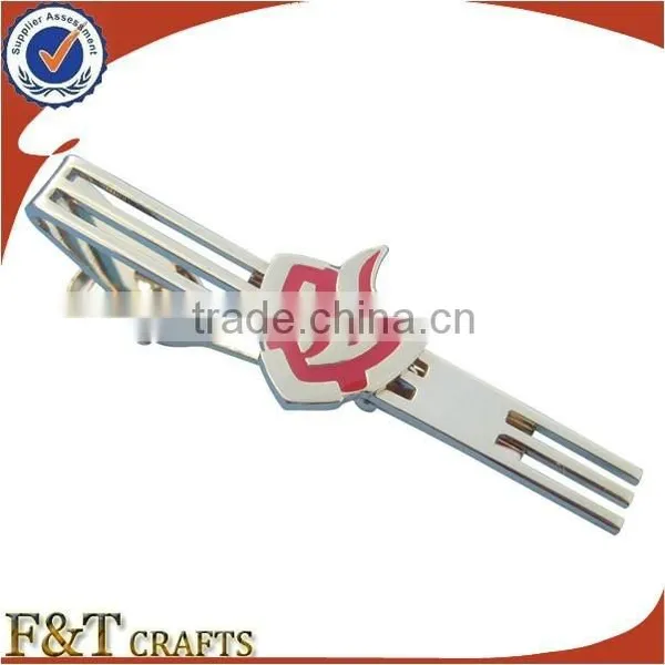 Promotional Black Annealed Logo Custom Made Tie Bar photo-5