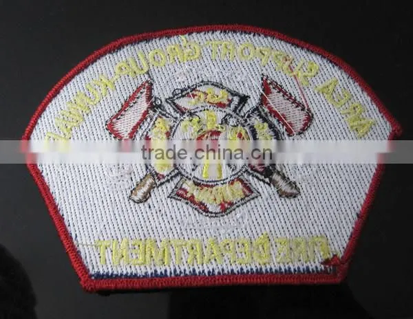 Clothing Badge Embroidery / Hand Embroidered Badge by Machine / Kuwait Officer Embroidery Badge photo-2