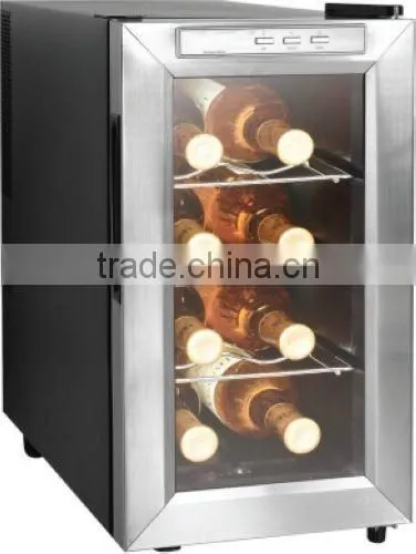 New Style Build-in Compressor Wine Coolers / Cellars / Refrigerators Vinicole 20 Bottles Single Zone photo-5