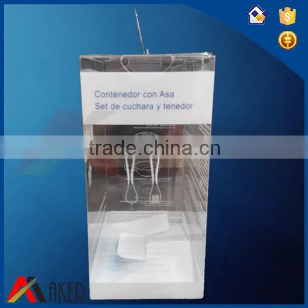 Unique Crease Clear Plastic Pet Gift Box, Plastic Box Packaging photo-2