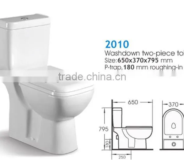 2010-1R Ceramic Sanitary Ware Women Washing Toilet Bidet photo-2