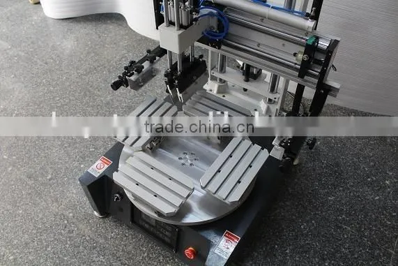 4 Station Rotary Screen Printing Machine for Ruler photo-4
