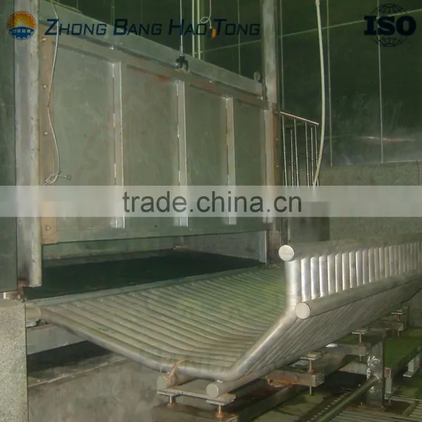 Cattle Ritual Killing Box With Installed Cattle Catcher in Cattle Slaughterhouse photo-3