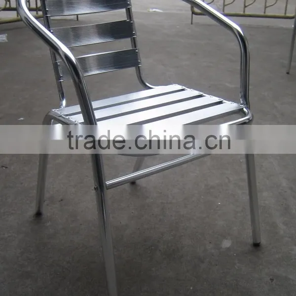 00 Restaurant Garden Aluminum Stackable Dining Chair YC001 photo-2