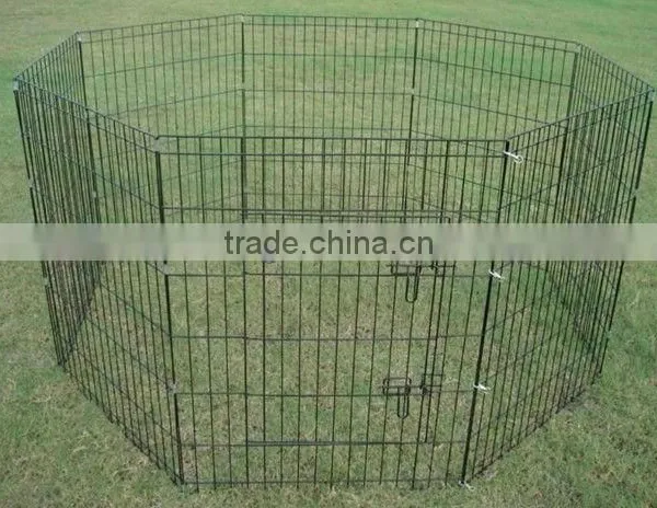 Metal Folding Wire Rabbit Enclosure / Pet Fence