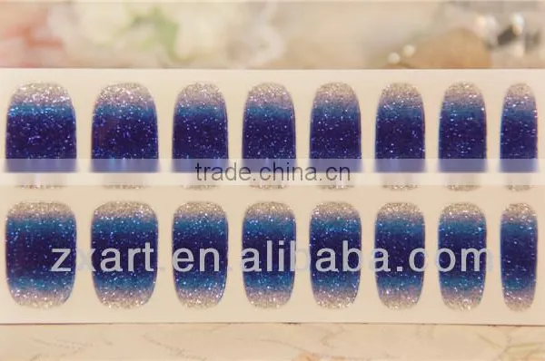 Glitter Nail Sticker Spring Nail Stickers Colourful Nail Sticker photo-6