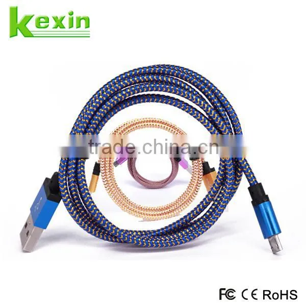 Mobile Phone Accessories Fast Charging Sync Data Braided Samsung Data Cable photo-2