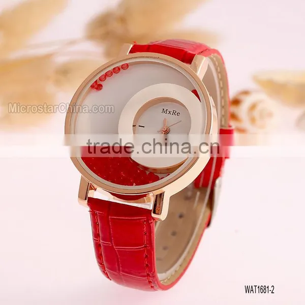 Elegant Factory Price Green Quicksand Watch photo-6