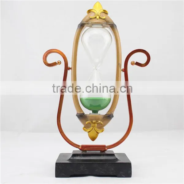 Fabulous Decorative Bamboo Wooden Sand Clock Timer Hourglass