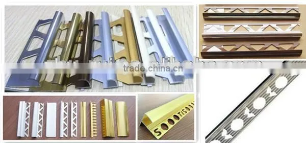 Aluminium Tile Edging Stair Nosing/stair Decorative Edging/anti-slip Strip for Stair Floor photo-5